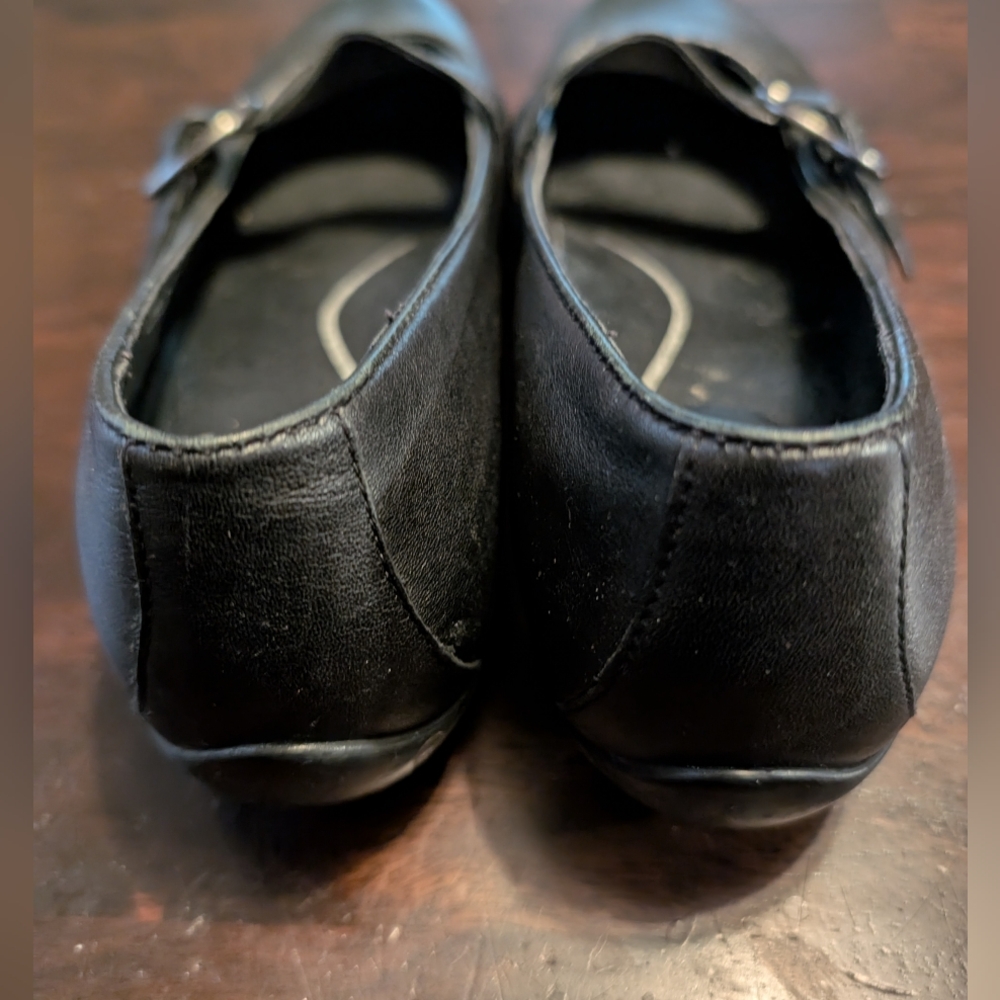 Dansko Black Leather Mary Janes - Picture 3 of 6